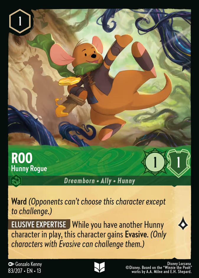 Roo - Hunny Rogue - Attack of the Vine 83/207