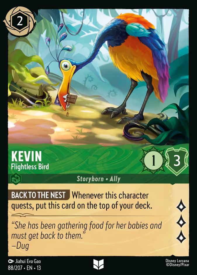 Kevin - Flightless Bird - Attack of the Vine 88/207
