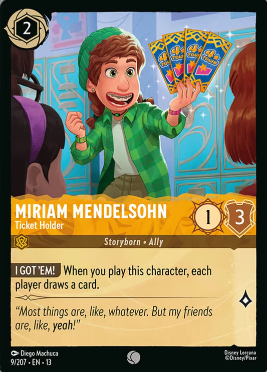 Miriam Mendelsohn - Ticket Holder - Attack of the Vine 9/207