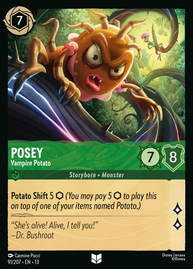 Posey - Vampire Potato - Attack of the Vine 91/207