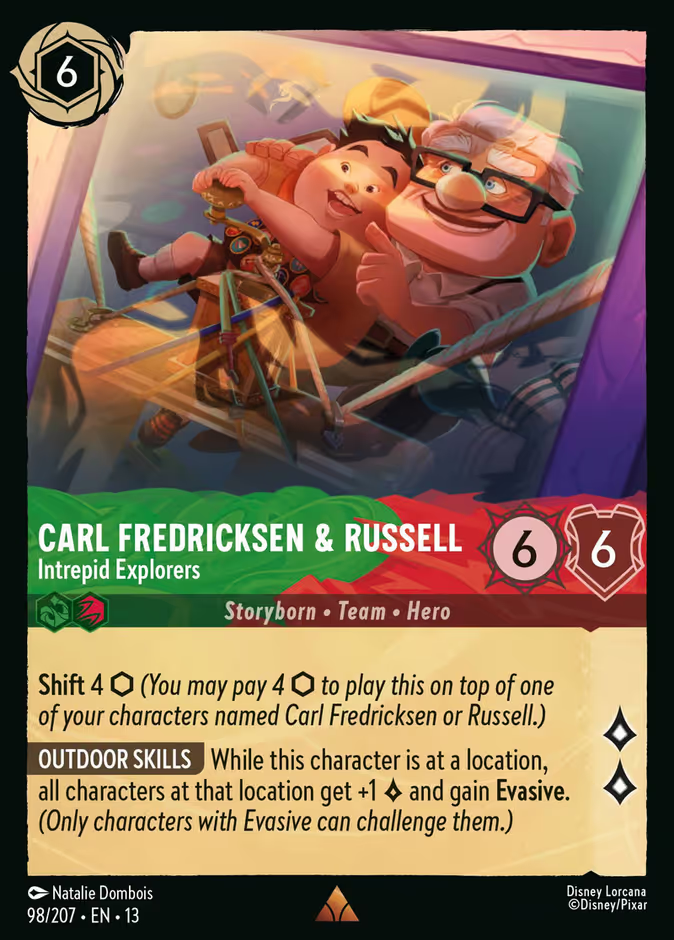Carl Fredricksen & Russell - Intrepid Explorers - Attack of the Vine 98/207