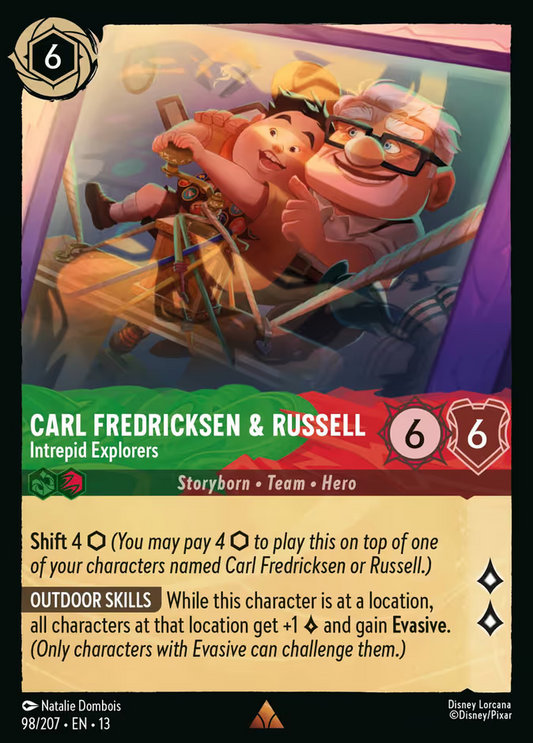 Carl Fredricksen & Russell - Intrepid Explorers - Attack of the Vine 98/207