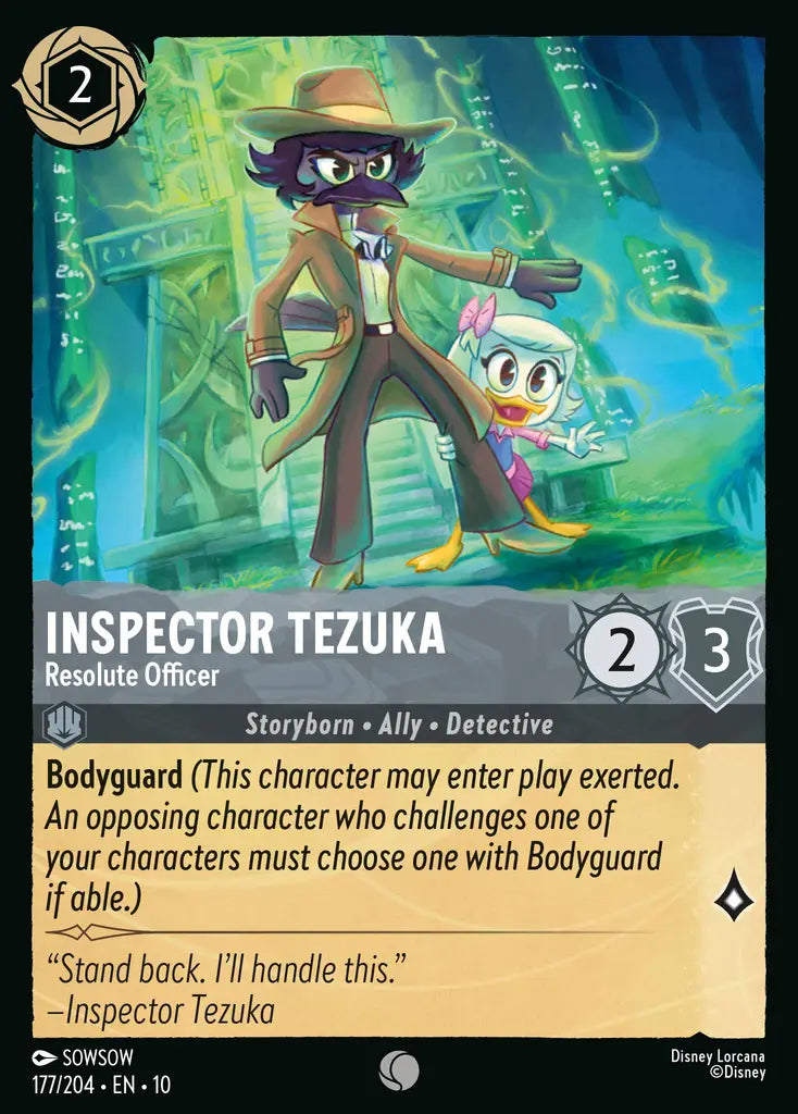 Inspector Tezuka - Resolute Officer 177/204 (Whispers In The Well)