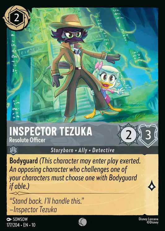 Inspector Tezuka - Resolute Officer 177/204 (Whispers In The Well)