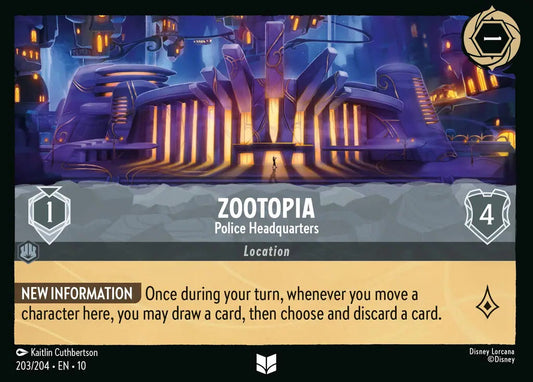 Zootopia - Police Headquarters 203/204 (Whispers In The Well)