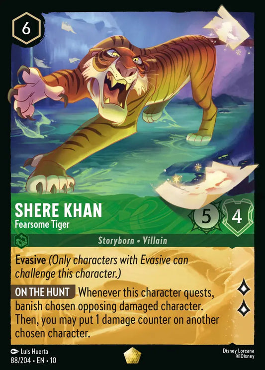 Shere Khan - Fearsome Tiger 88/204 (Whispers In The Well)