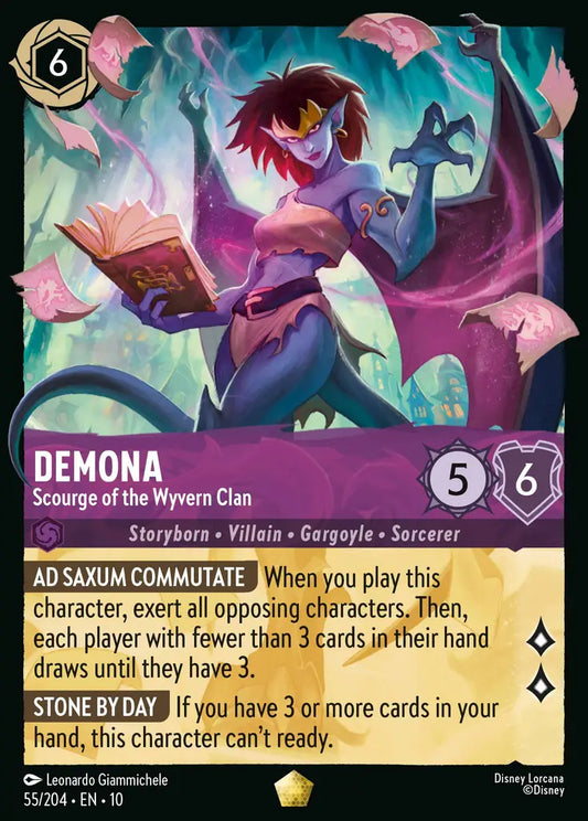 Demona - Scourge of the Wyvern Clan 55/204 (Whispers In The Well)