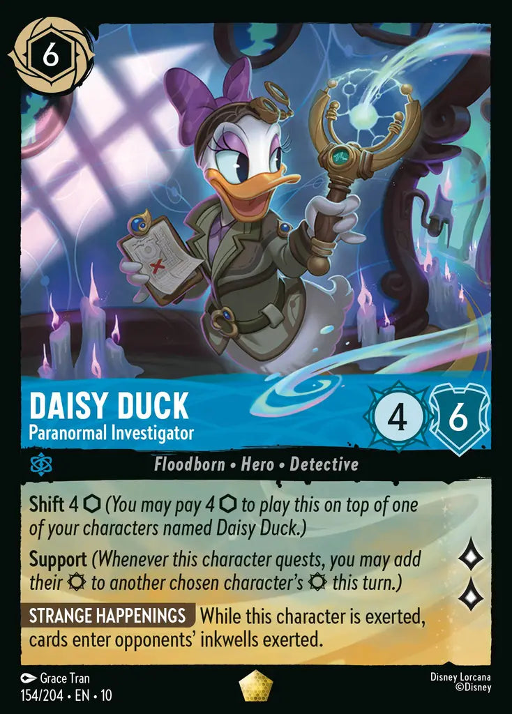 Daisy Duck - Paranormal Investigator 154/204 (Whispers In The Well)