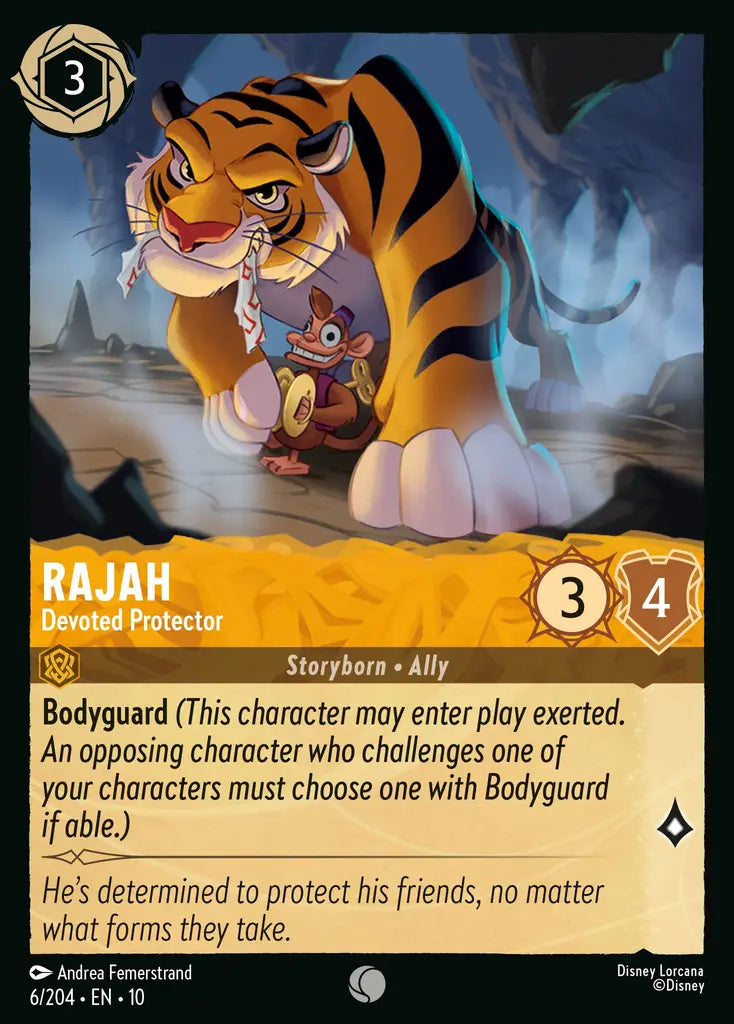 Rajah - Devoted Protector 6/204 (Whispers In The Well)