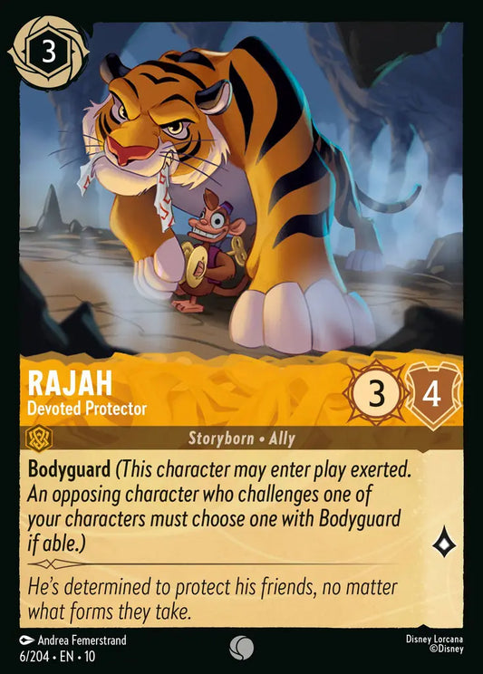 Rajah - Devoted Protector 6/204 (Whispers In The Well)