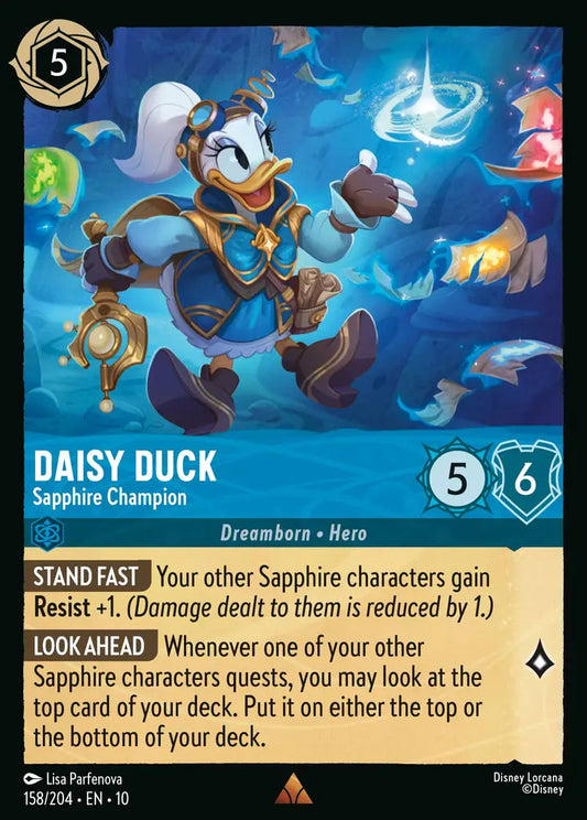 Daisy Duck - Sapphire Champion 158/204 (Whispers In The Well)