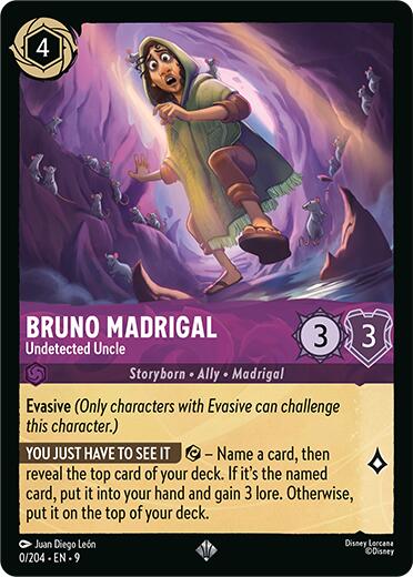 Bruno Madrigal - Undetected Uncle 0/204 (Fabled)