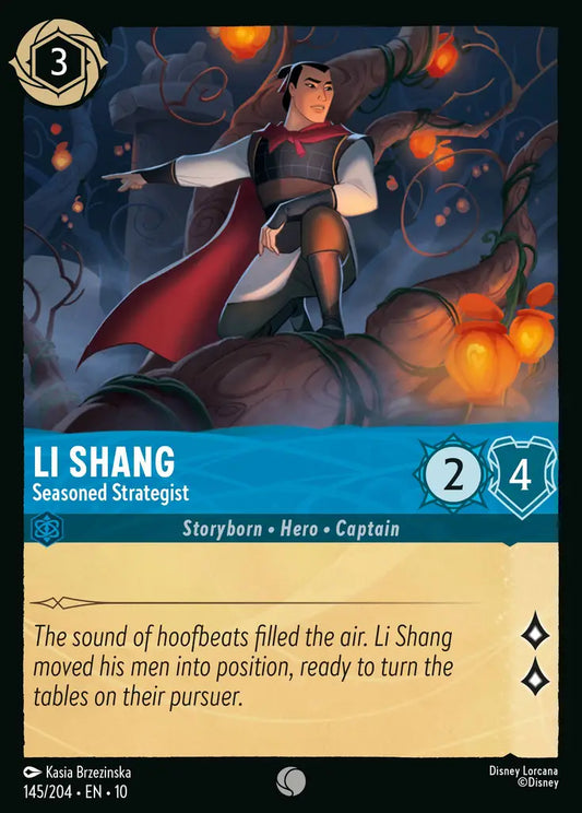 Li Shang - Seasoned Strategist 145/204 (Whispers In The Well)