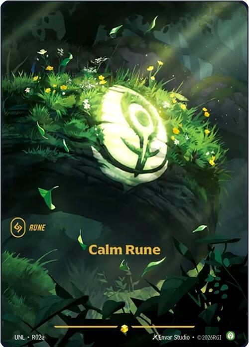 Calm Rune - UNL-R02A Alternate Art