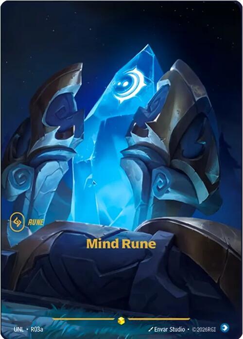 Mind Rune - UNL-R03A Alternate Art