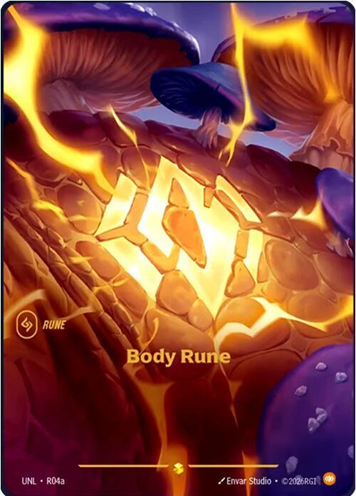 Body Rune - UNL-R04A Alternate Art