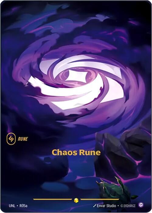 Chaos Rune - UNL-R05A Alternate Art