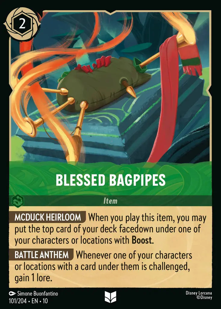 Blessed Bagpipes 101/204 (Whispers In The Well)