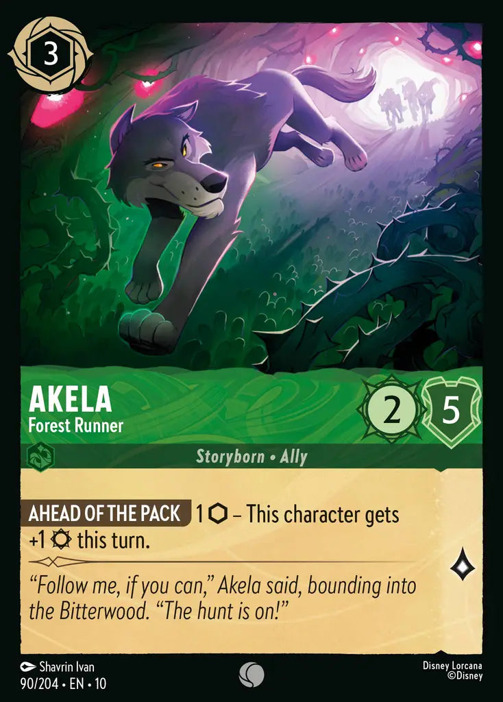 Akela - Forest Runner 90/204 (Whispers In The Well)