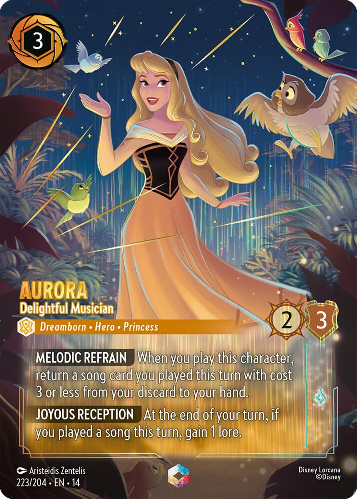 Aurora - Delightful Musician - 223 - Enchanted Foil (Hyperia City)