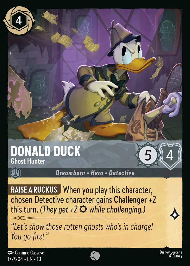 Donald Duck - Ghost Hunter 172/204 (Whispers In The Well)