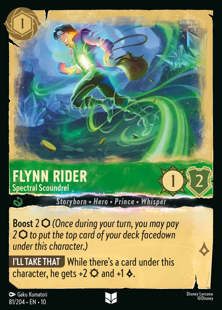Flynn Rider - Spectral Scoundrel 81/204 (Whispers In The Well)