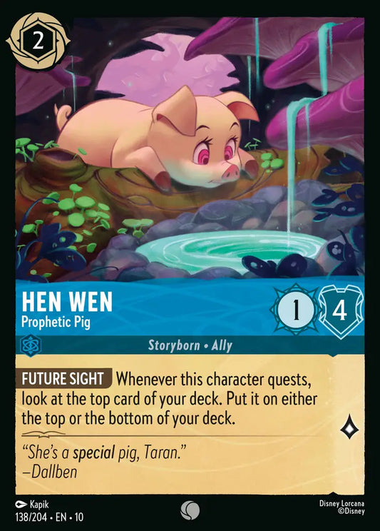 Hen Wen - Prophetic Pig 138/204 (Whispers In The Well)