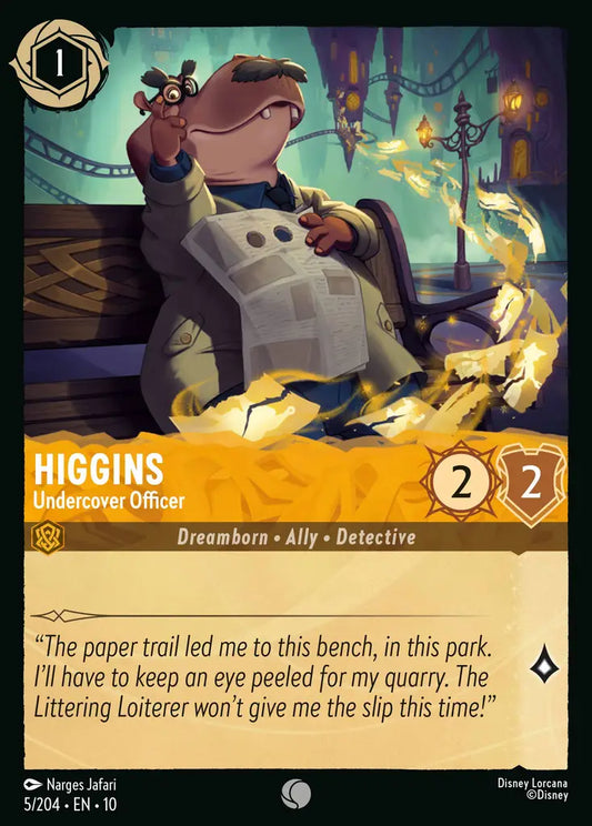 Higgins - Undercover Officer 5/204 (Whispers In The Well)