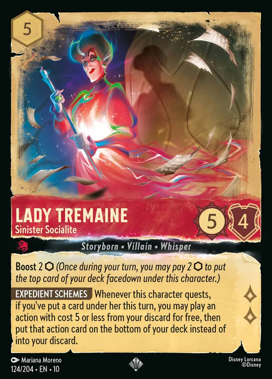Lady Tremaine - Sinister Socialite 124/204 (Whispers In The Well)