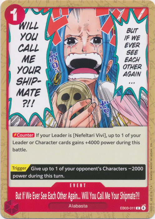 But If We Ever See Each Other Again... Will You Call Me Your Shipmate?!! - EB03-011
