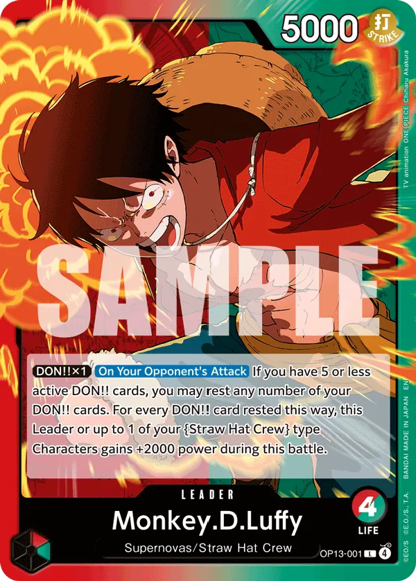 Monkey.D.Luffy - OP13-001