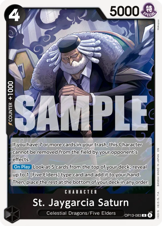 St. Jaygarcia Saturn - OP13-083