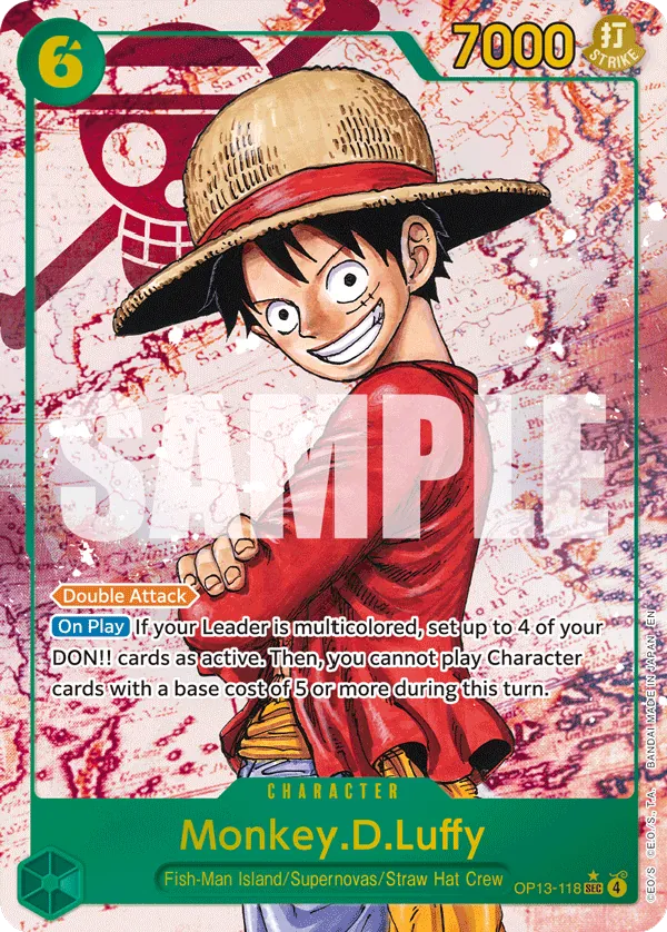 Monkey.D.Luffy - OP13-118-P1