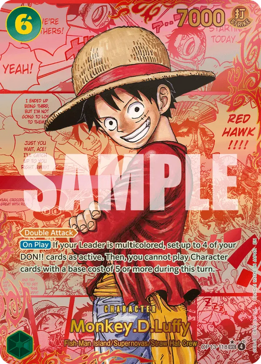 Monkey.D.Luffy - OP13-118-P3