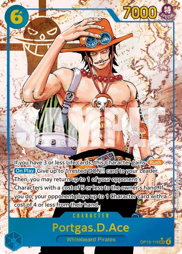 Portgas.D.Ace - OP13-119-P1