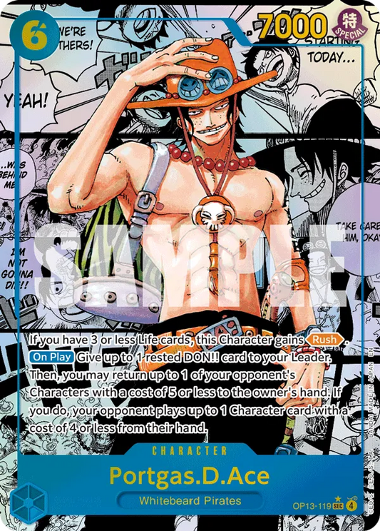 Portgas.D.Ace - OP13-119-P2