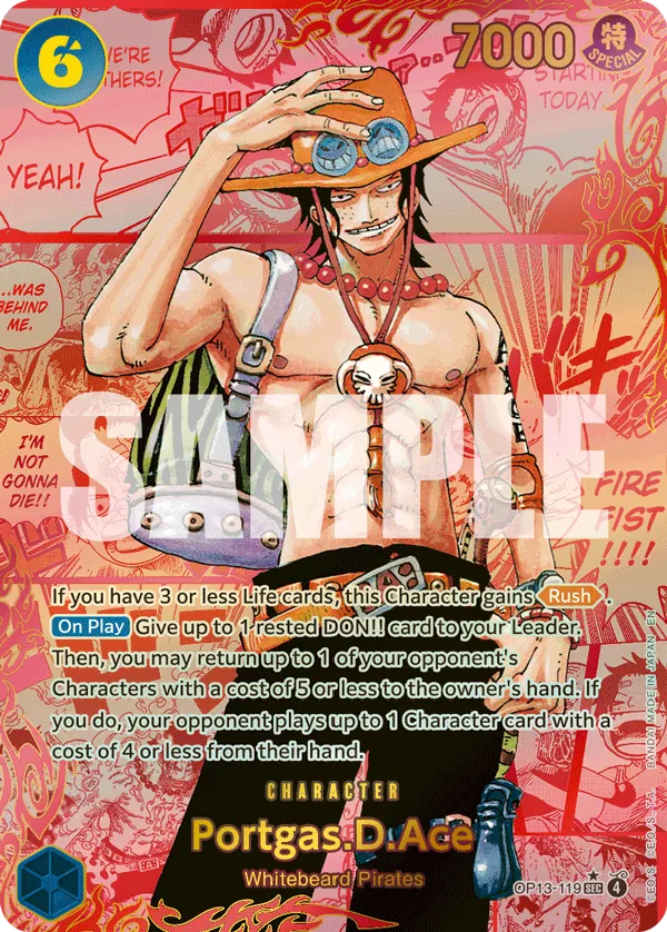 Portgas.D.Ace - OP13-119-P3