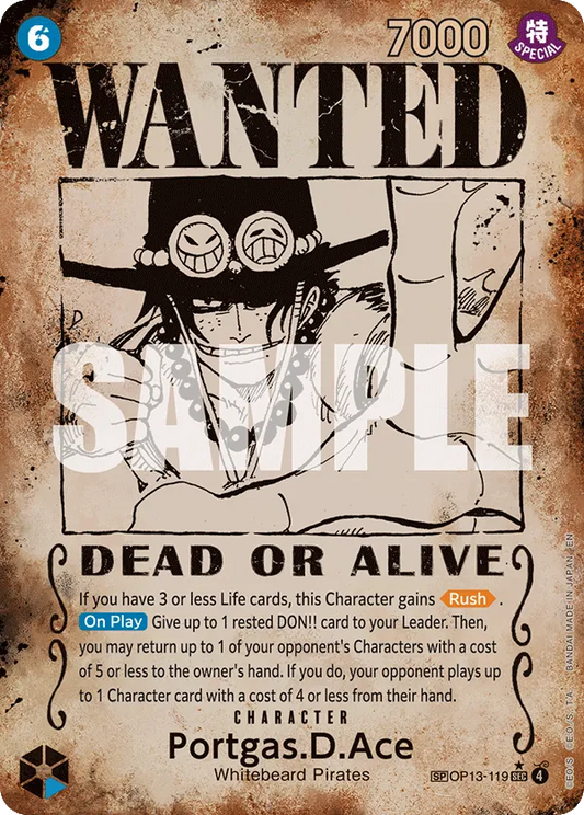 Portgas.D.Ace - OP13-119-P4