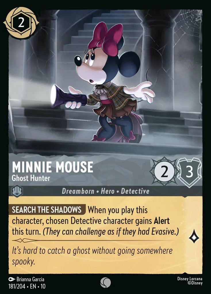 Minnie Mouse - Ghost Hunter 181/204 (Whispers In The Well)
