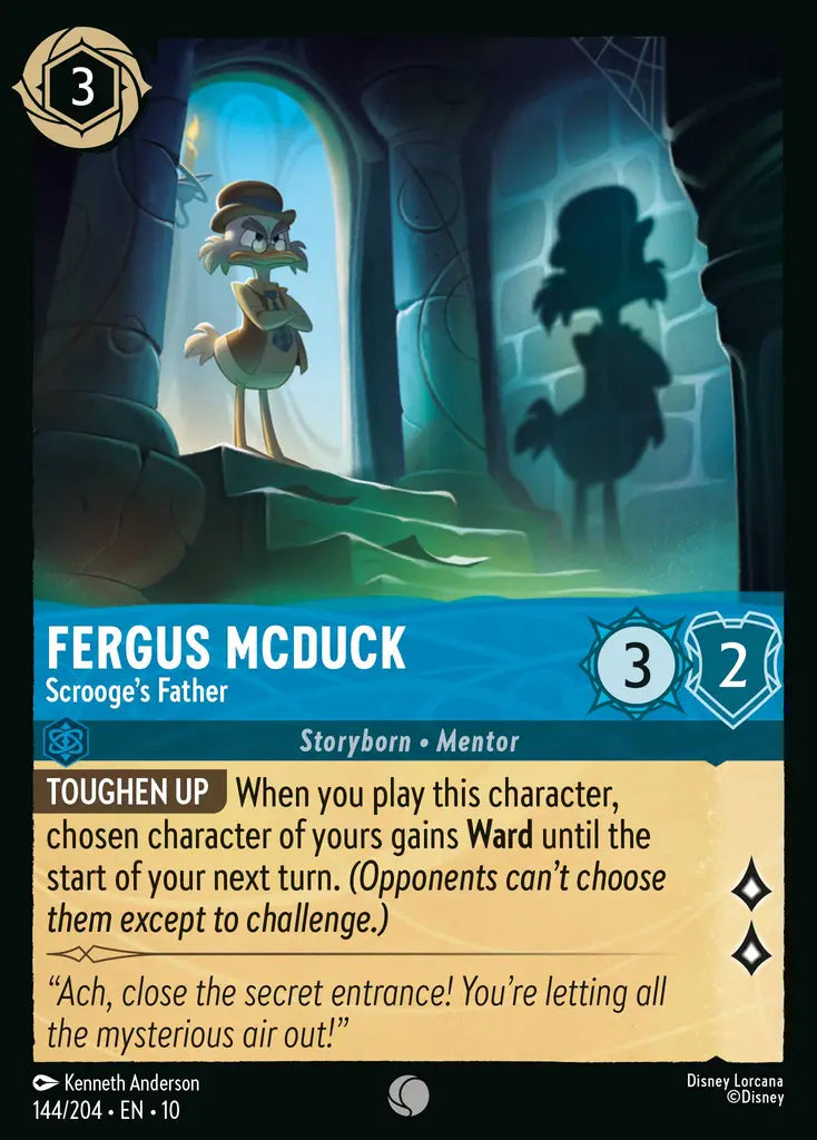 Fergus McDuck - Scrooge's Father 144/204 (Whispers In The Well)