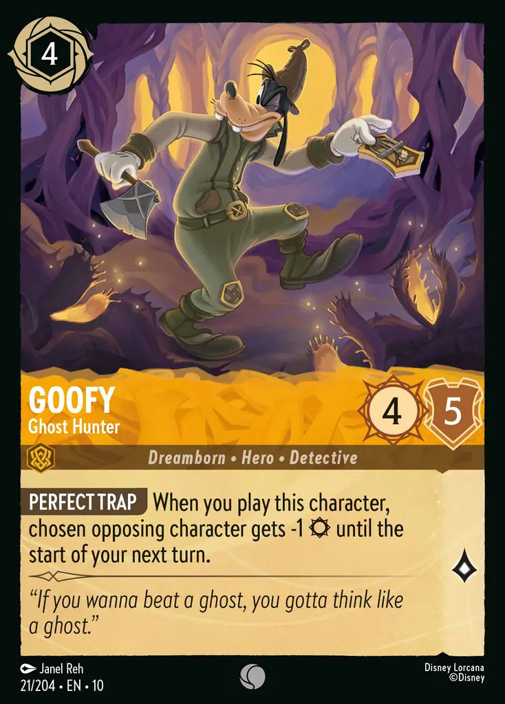Goofy - Ghost Hunter 21/204 (Whispers In The Well)