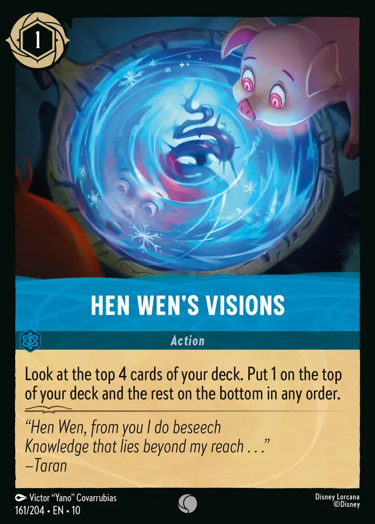 Hen Wen's Visions 161/204 (Whispers In The Well)