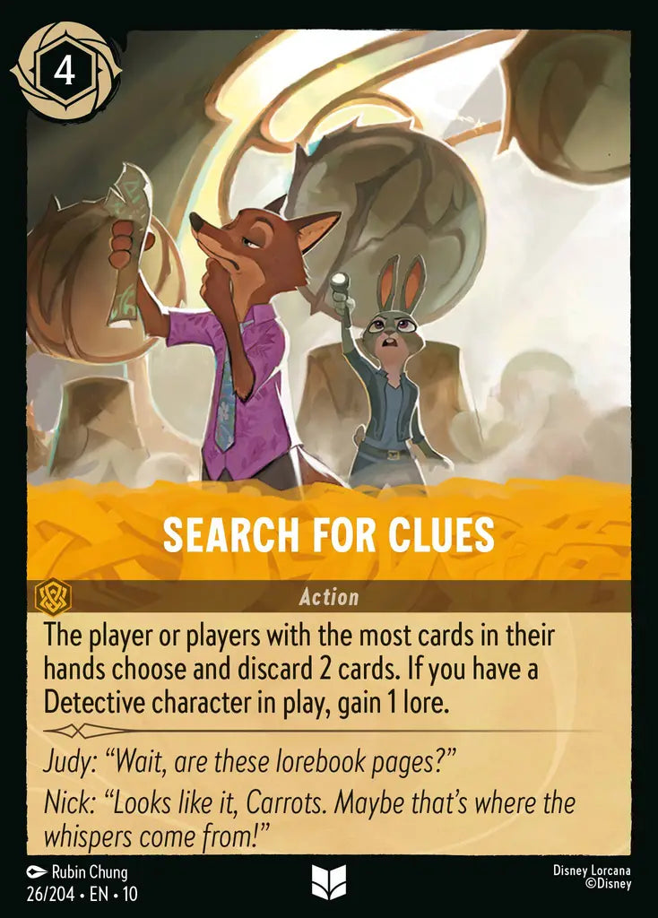 Search for Clues 26/204 (Whispers In The Well)