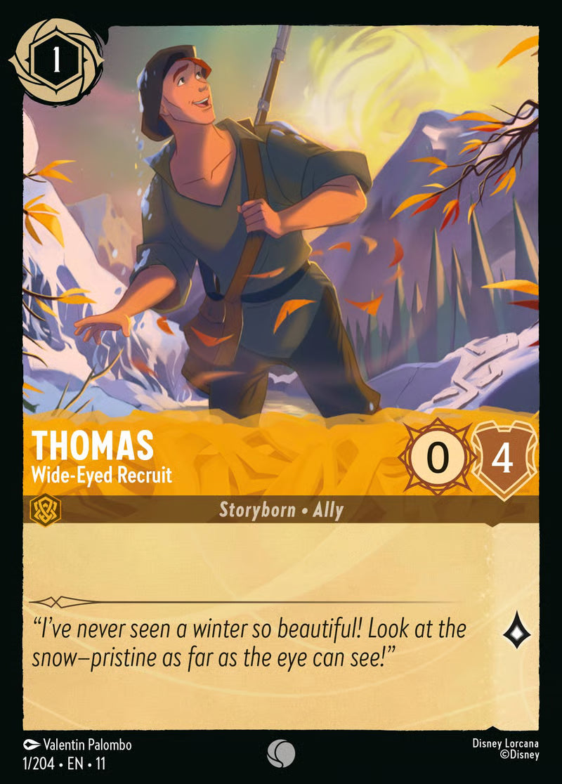 Thomas - Wide-Eyed Recruit - Winterspell 1/204