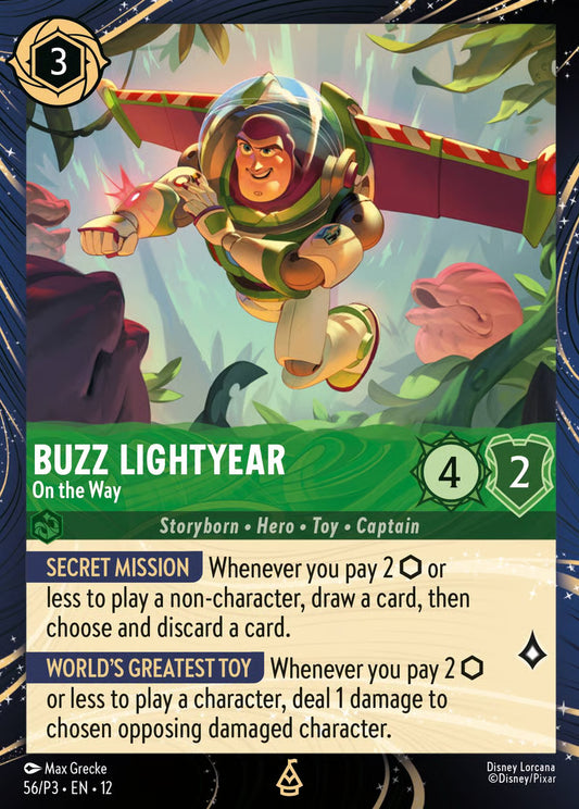 Buzz Lightyear - On the Way - Wilds Unknown 56/P3