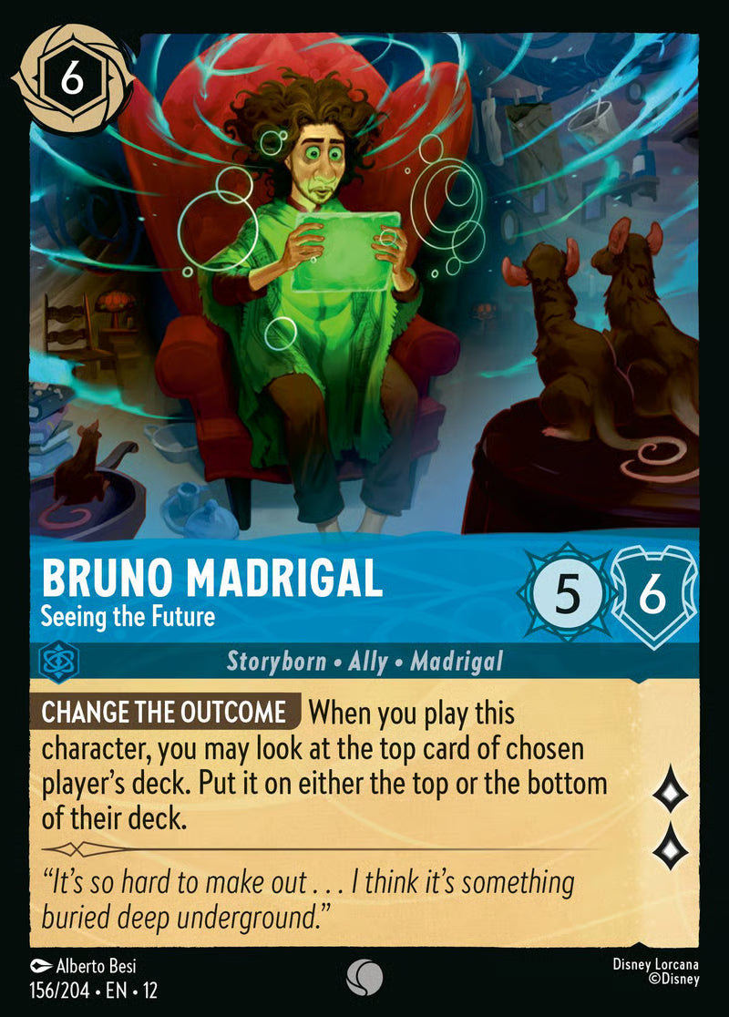 Bruno Madrigal - Seeing the Future - Wilds Unknown 156/204