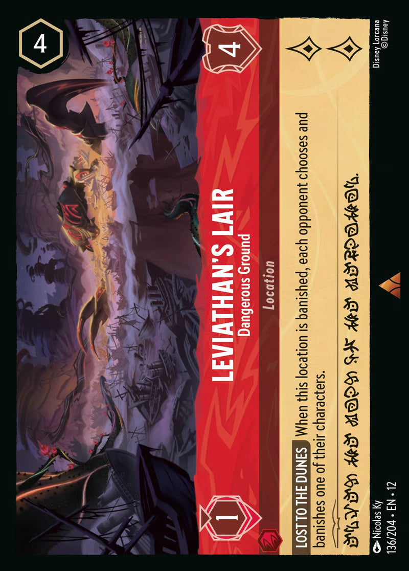 Leviathan's Lair - Dangerous Ground - Wilds Unknown 136/204