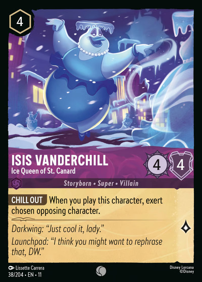 Isis Vanderchill - Ice Queen of St. Canard - Winterspell 38/204