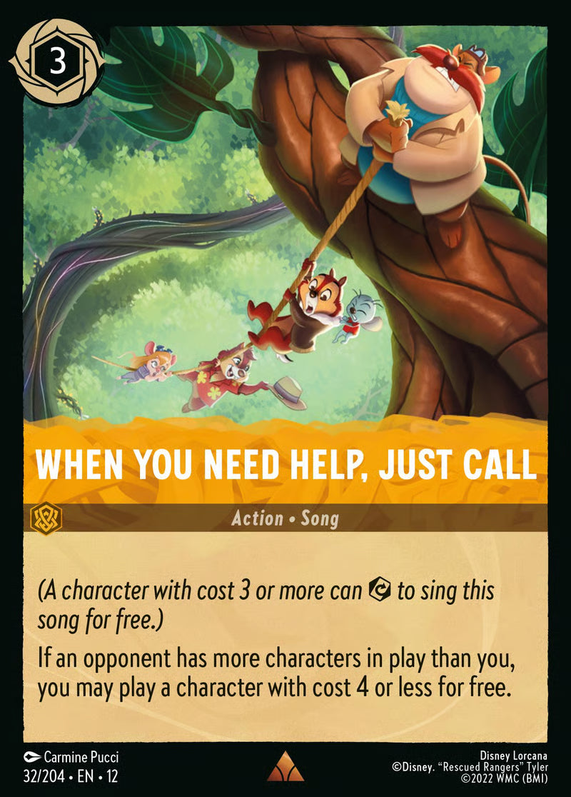 When You Need Help, Just Call - Wilds Unknown 32/204
