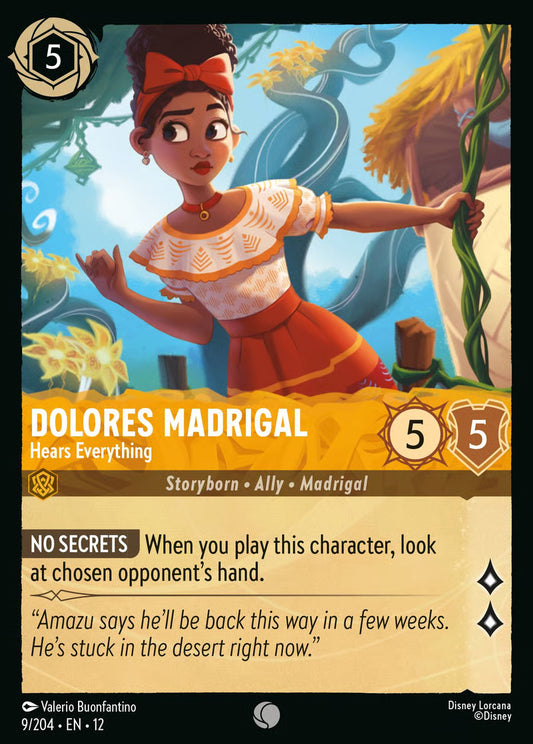 Dolores Madrigal - Hears Everything - Wilds Unknown 9/204